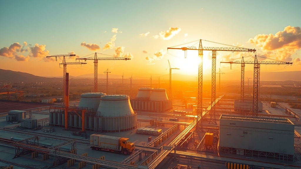 SMR 및 원전 시장 전망은? (realistic 스타일)