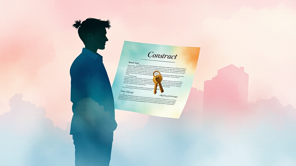 전차인, 어떻게 권리를 보호할까? (watercolor 스타일)