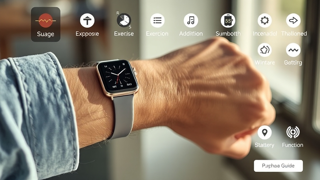 스마트워치 구매 가이드 (realistic 스타일)