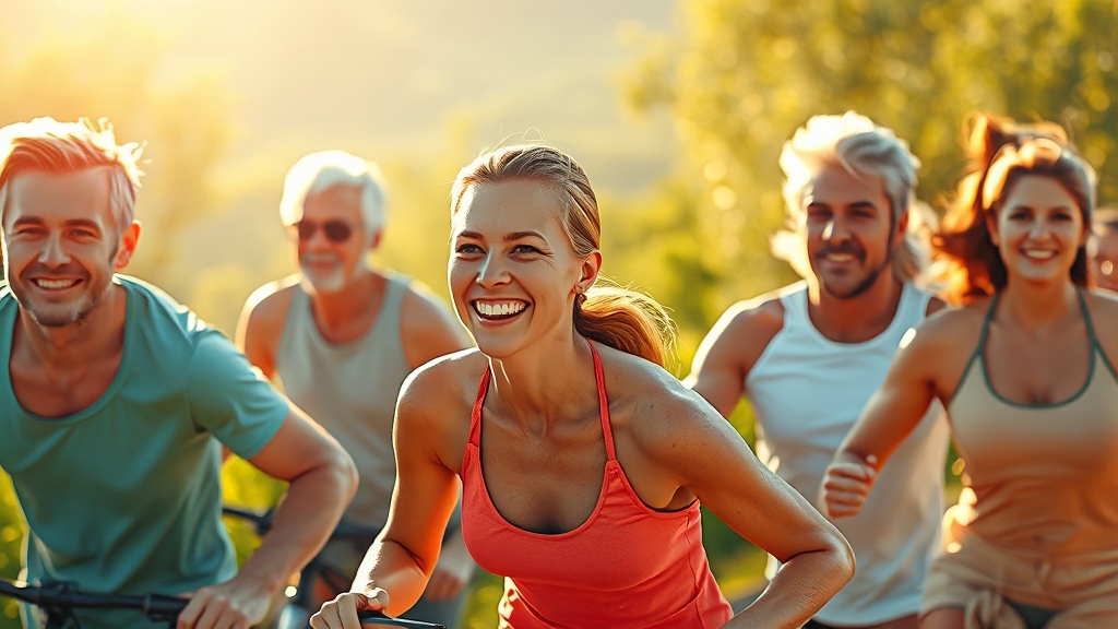 협심증 예방, 생활 습관이 중요! (realistic 스타일)