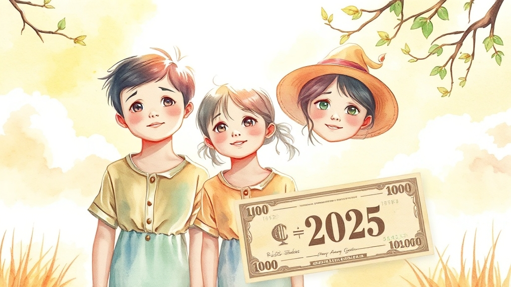 양육비 선지급제, 무엇일까요? (watercolor 스타일)