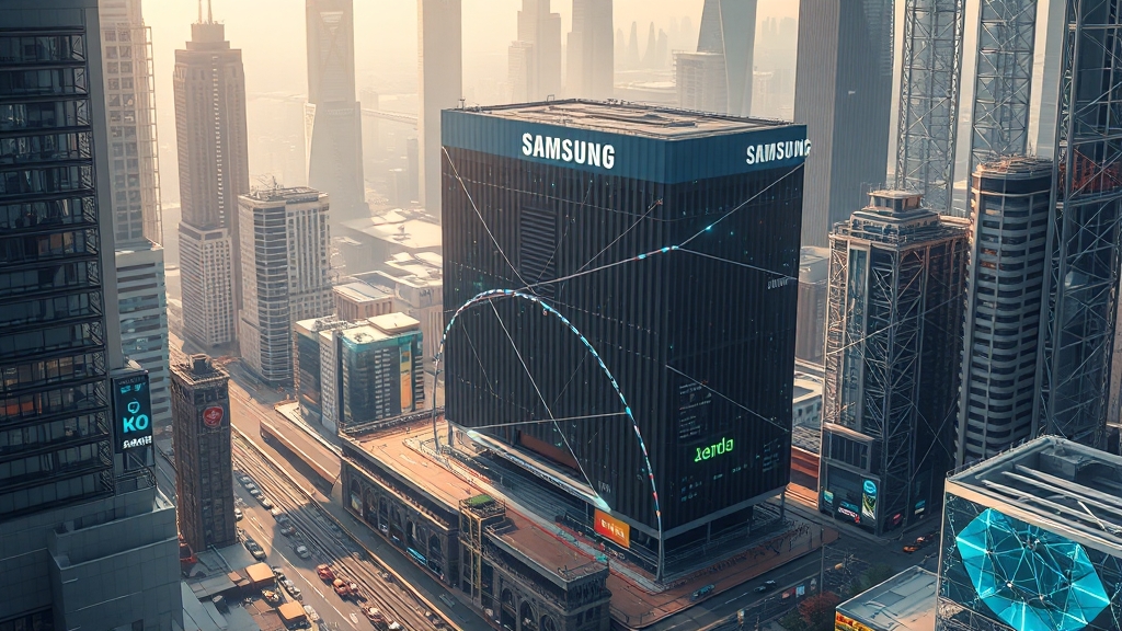 삼성 투자, 지역 균형 발전에 미치는 영향 (realistic 스타일)