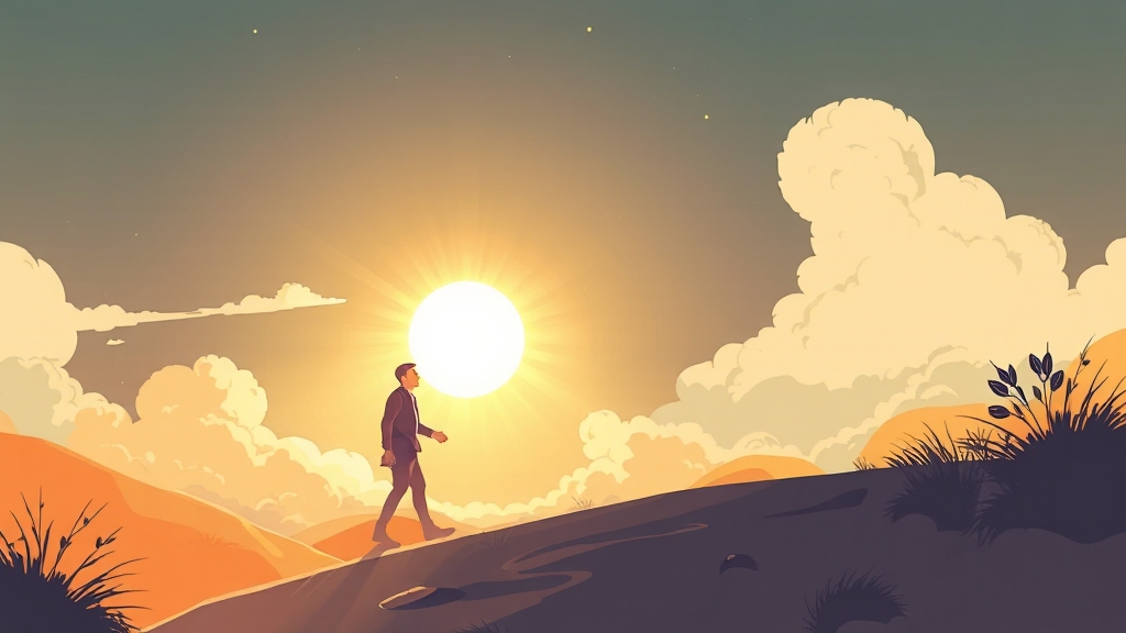 개인회생 성공을 위한 조언 (illustration 스타일)