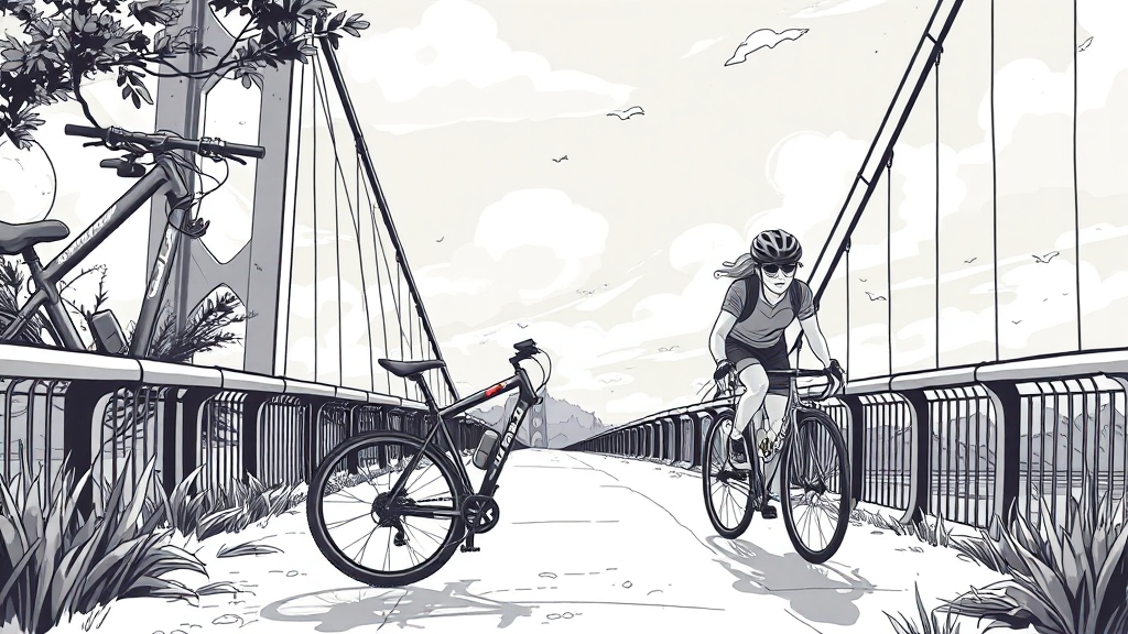 장비, 코스 정보 및 주의사항 (illustration 스타일)