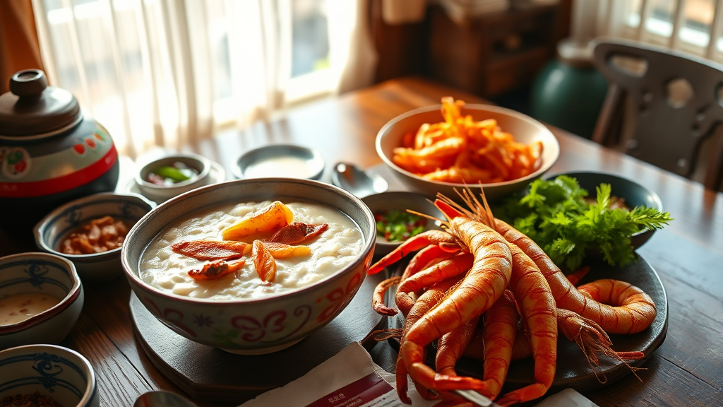 청산어죽 메뉴 & 가격 (realistic 스타일)