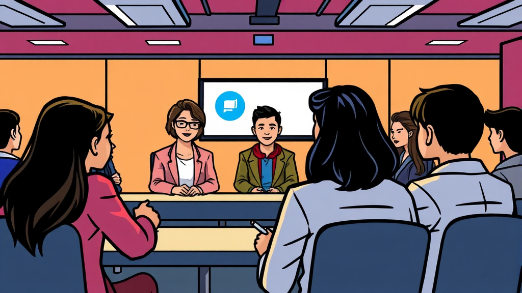 전기 관련 채용 정보 (cartoon 스타일)