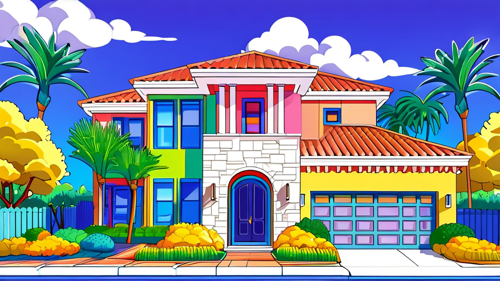 내 집 담보로 얼마까지 빌릴 수 있을까? 한도 산정 기준 (cartoon 스타일)