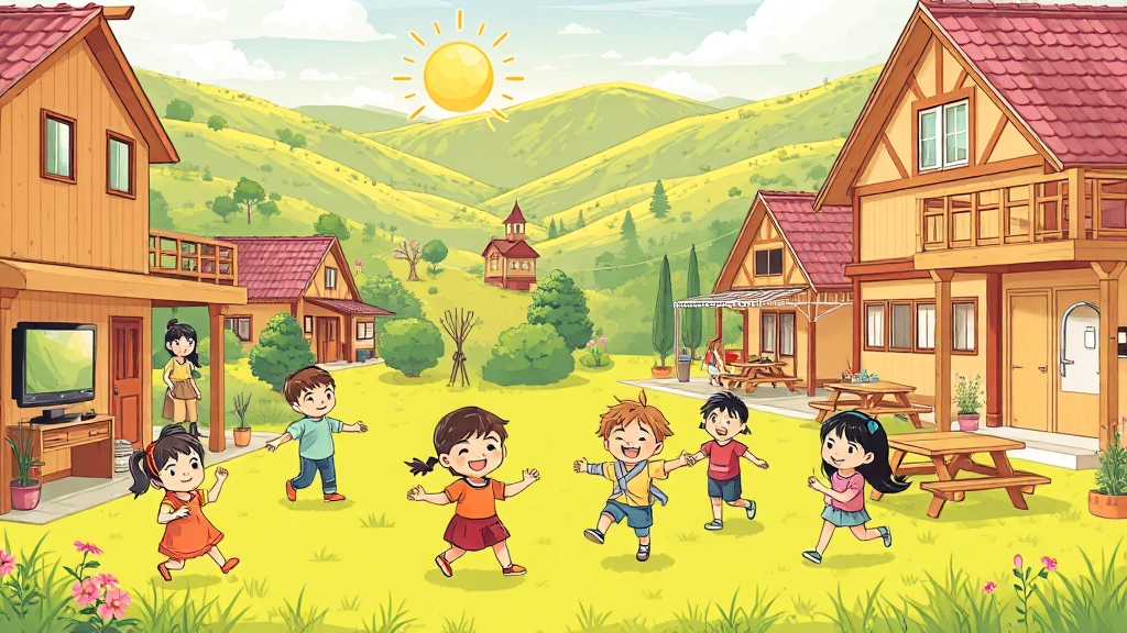 펜션 밸리, 왜 좋을까? (cartoon 스타일)