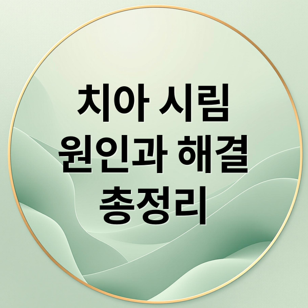 치아 시림
원인과 해결
총정리 (치아시림 뜨거운물 잇몸 욱신)