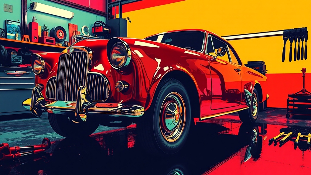 외관 복원: 휠 & 차체 (popart 스타일)