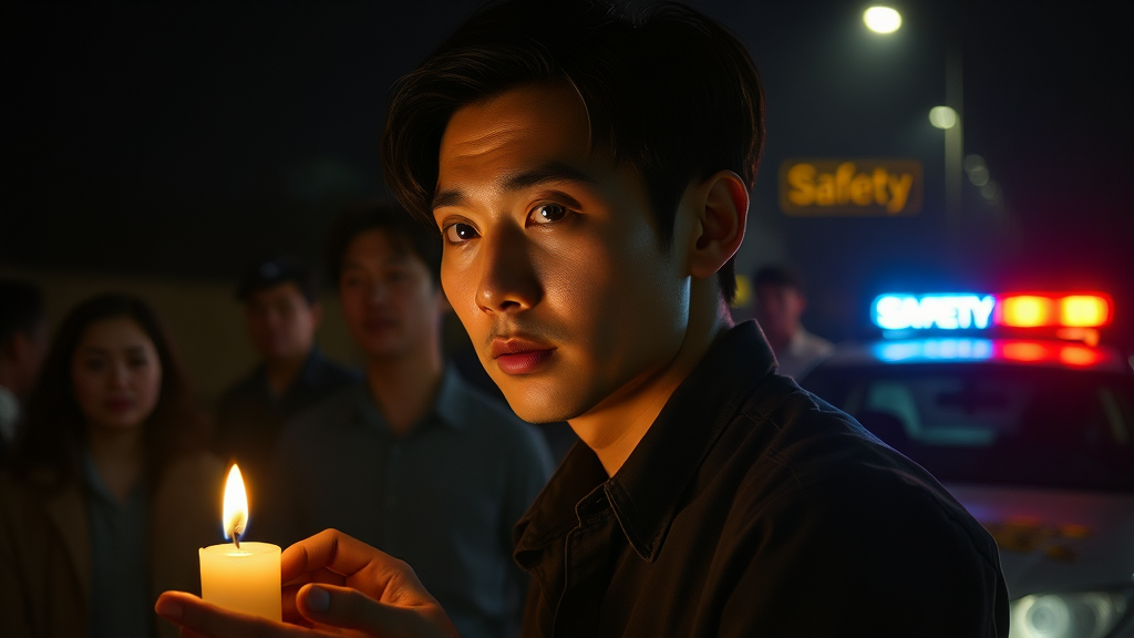 사회, 배우 나철 사망 & 안전 점검 (realistic 스타일)