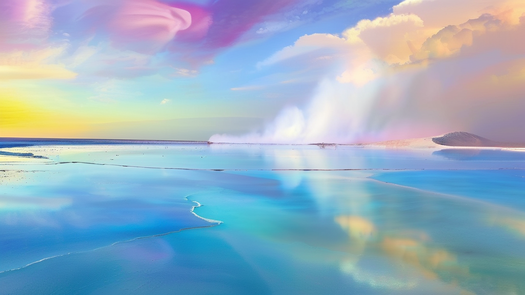 협상 결렬의 파급 효과: 유가 상승과 전쟁 리스크 (watercolor 스타일)