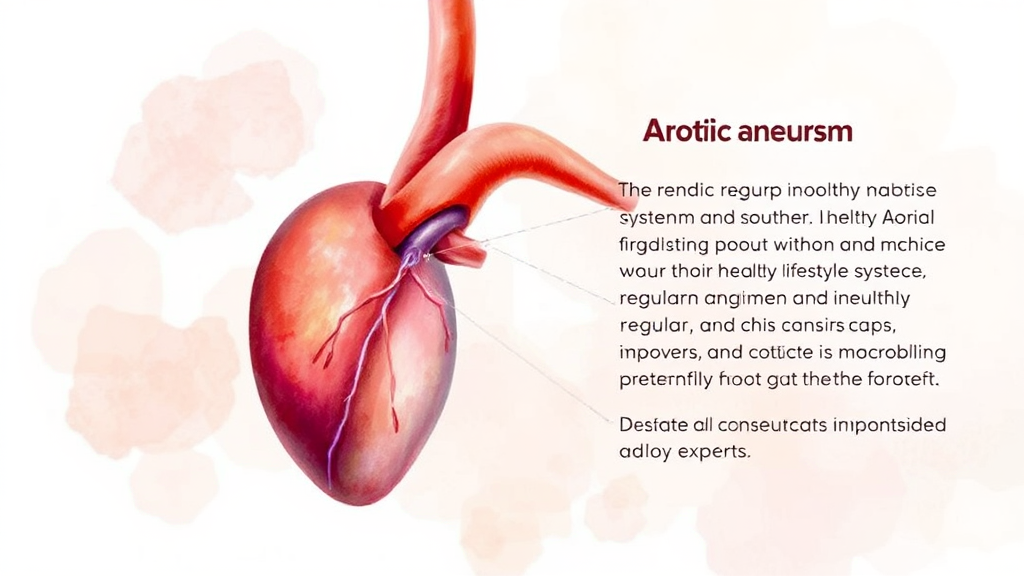 흉부대동맥류 관련 자주 묻는 질문과 주의 사항 (watercolor 스타일)