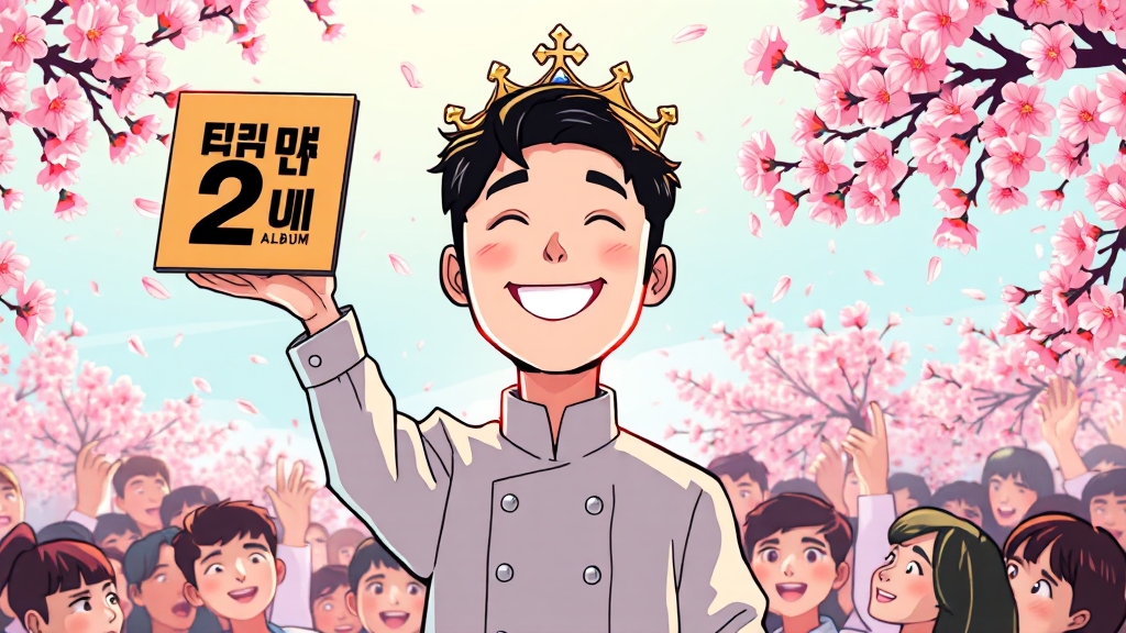 앨범 발매 전, 팬심 자극 스포일러 (cartoon 스타일)