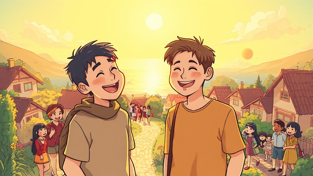 섬마을 영웅: 유재석 후속작 주목 (cartoon 스타일)