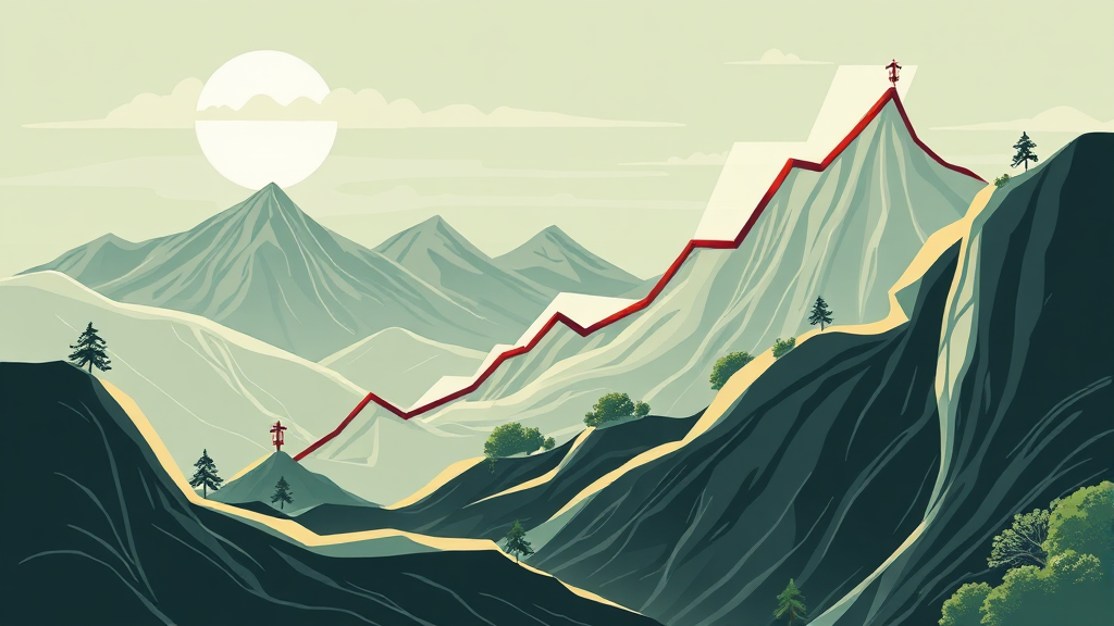 에코프로, 왜 오르고 내릴까? (illustration 스타일)