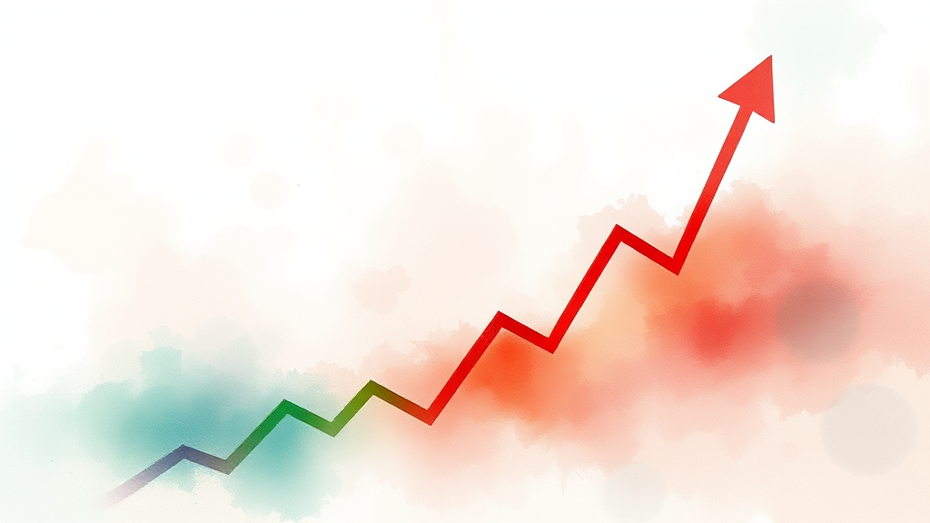 최근 주가 추이 분석 (watercolor 스타일)