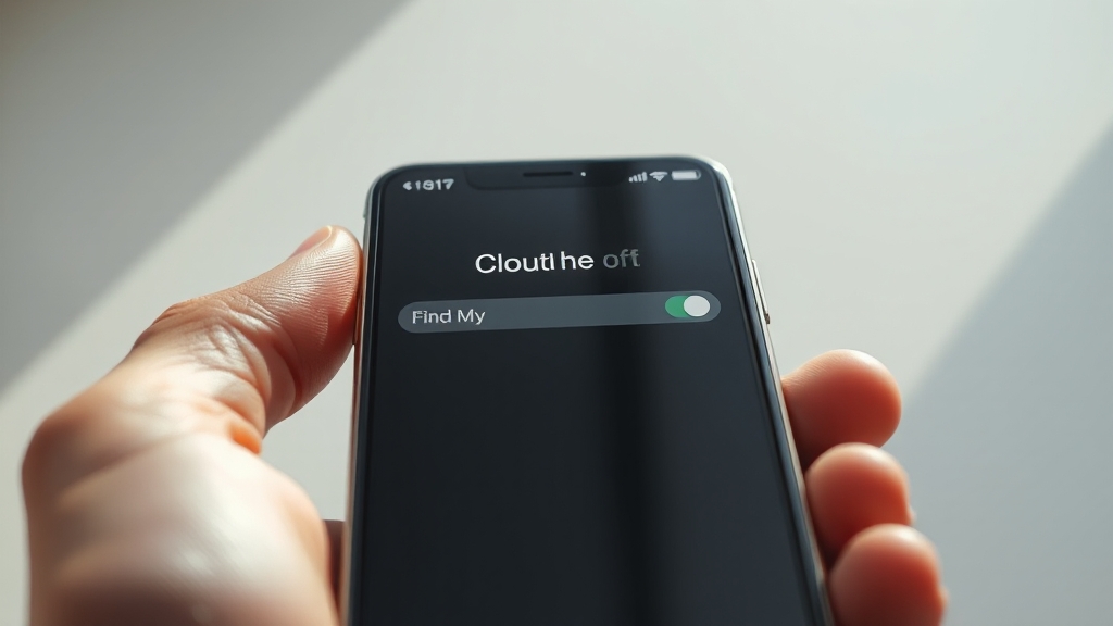 ‘나의 찾기’ 해제, 잊지 마세요! (realistic 스타일)