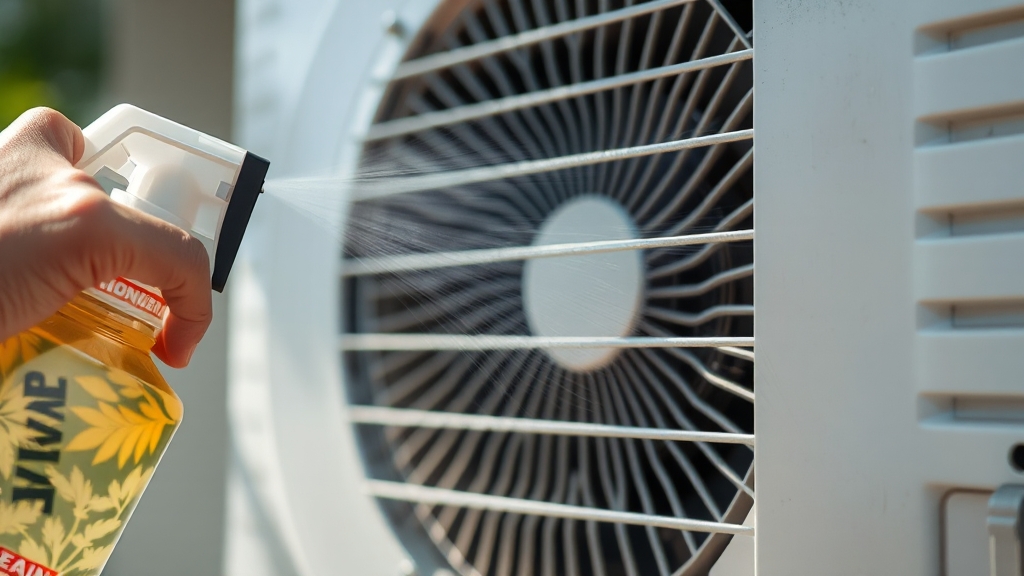 냉각핀 청소 핵심 가이드 (realistic 스타일)