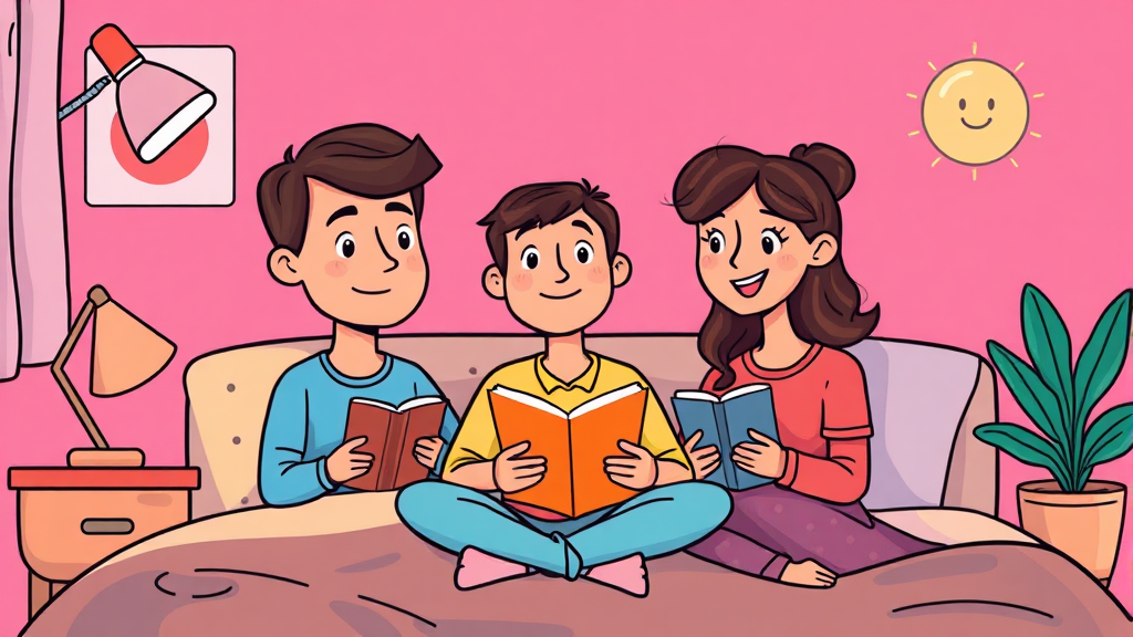 양극성 장애와 일상생활: 관리 및 주의사항 (cartoon 스타일)