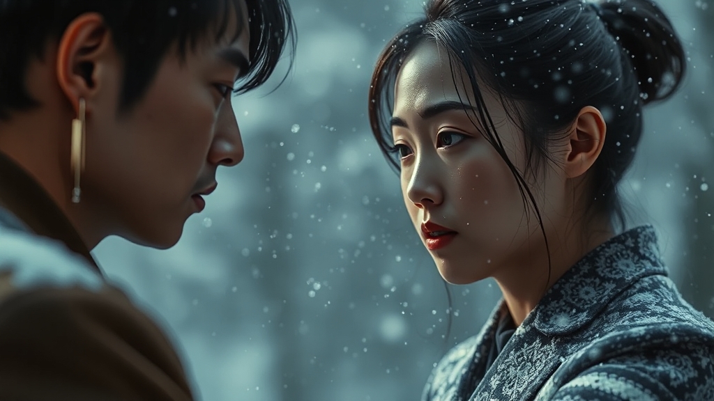 ‘길복순’과의 비교 및 연관성 (realistic 스타일)