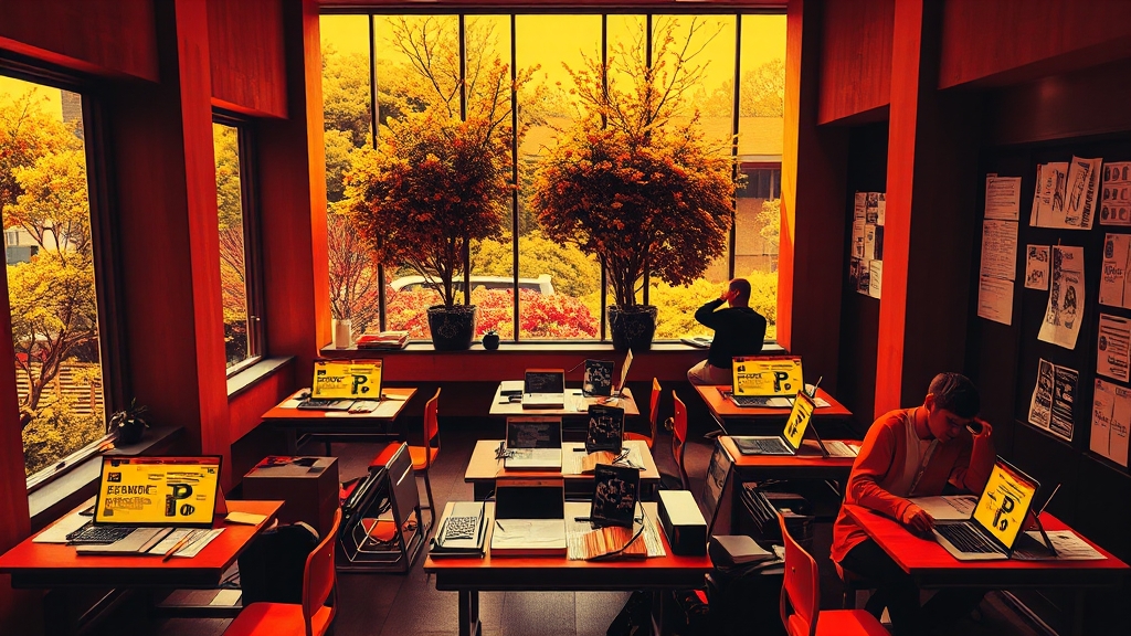 생각을 글로 표현하는 방법 (popart 스타일)