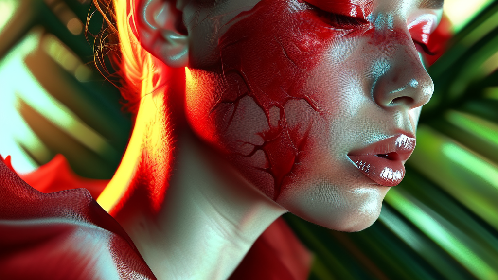 대상포진, 초기 증상부터 완벽 대비까지! 4 대상포진, 어떤 증상이 나타날까요? (realistic 스타일)