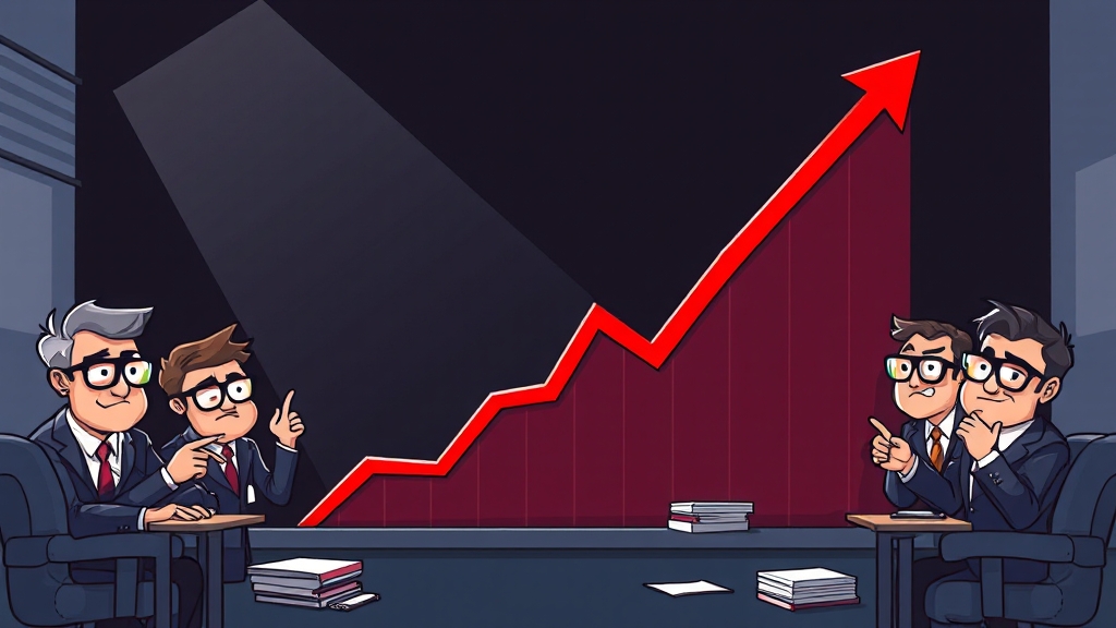 증시 급락, 왜 일어났을까? (cartoon 스타일)