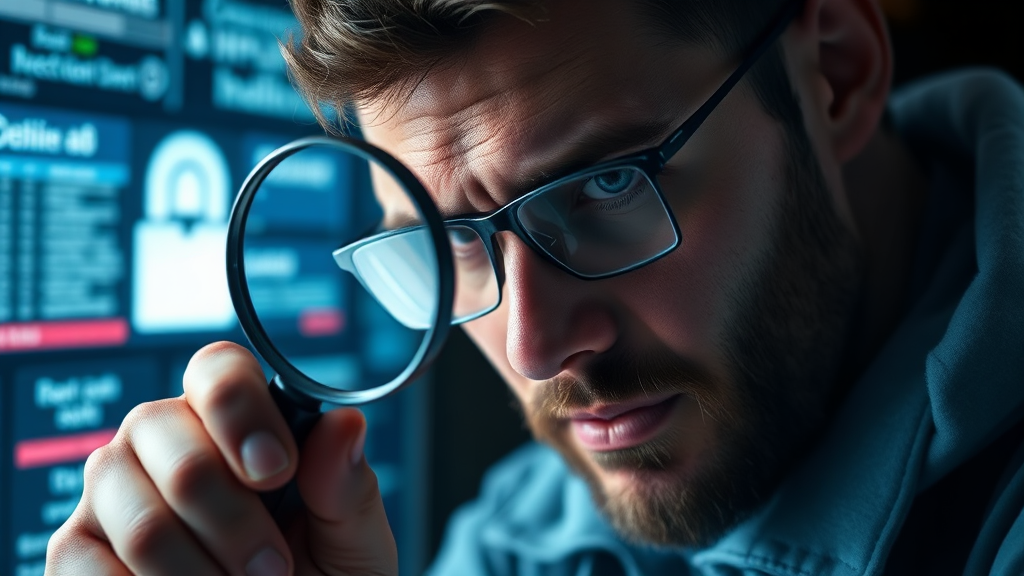 개인정보 유출 확인법 (realistic 스타일)