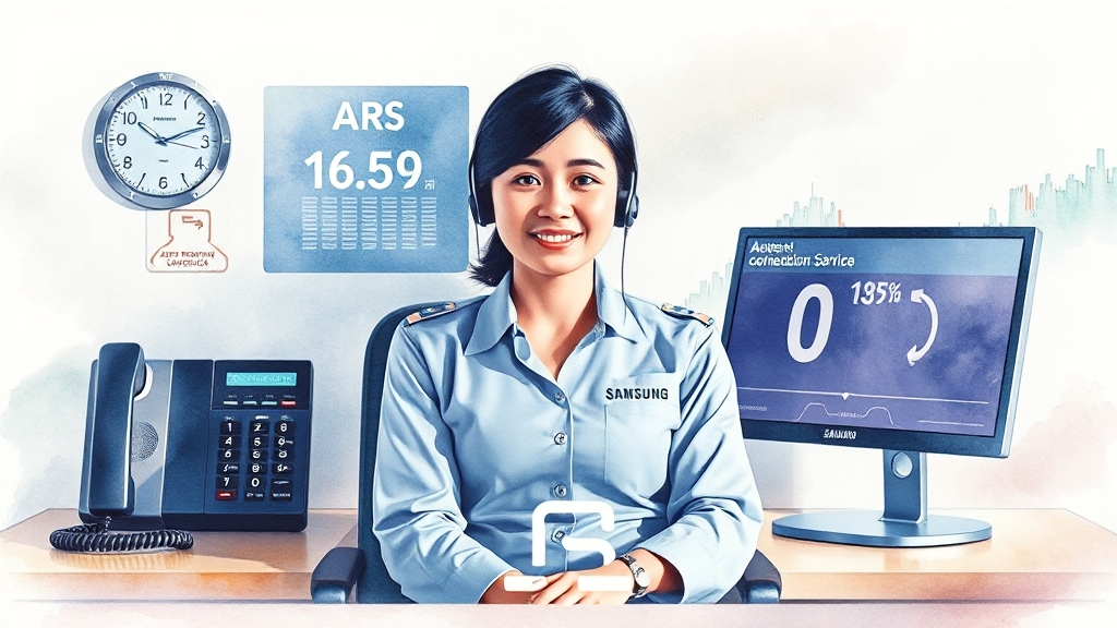 운영 시간 및 ARS 단축키 (watercolor 스타일)