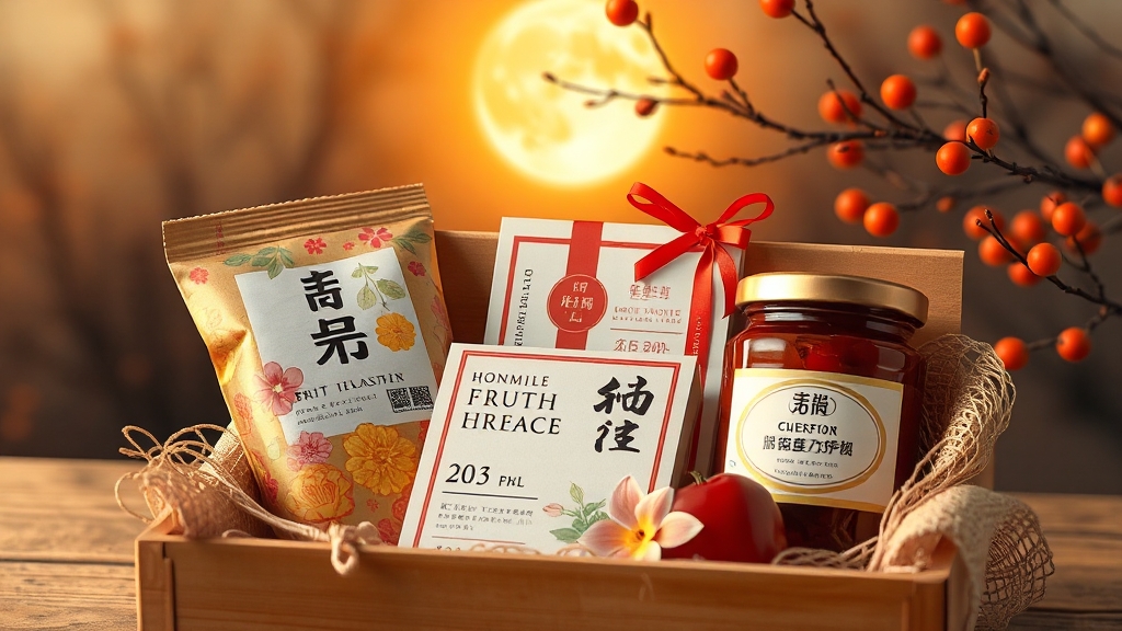 2025 추석 선물 트렌드 (realistic 스타일)