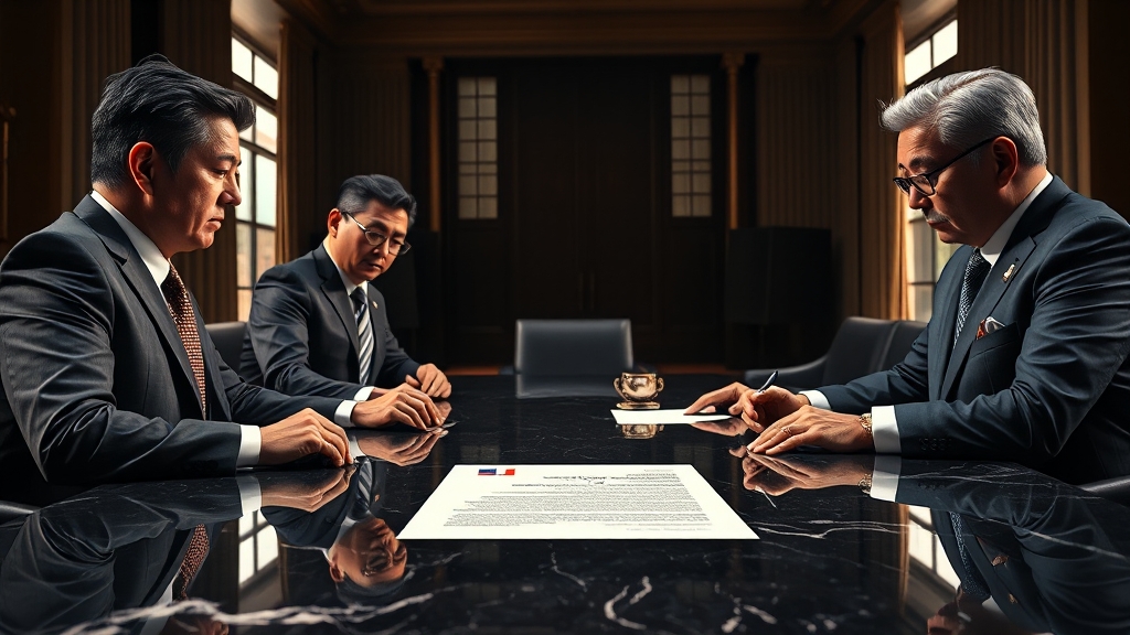 협상 과정 및 전문가 평가 (realistic 스타일)