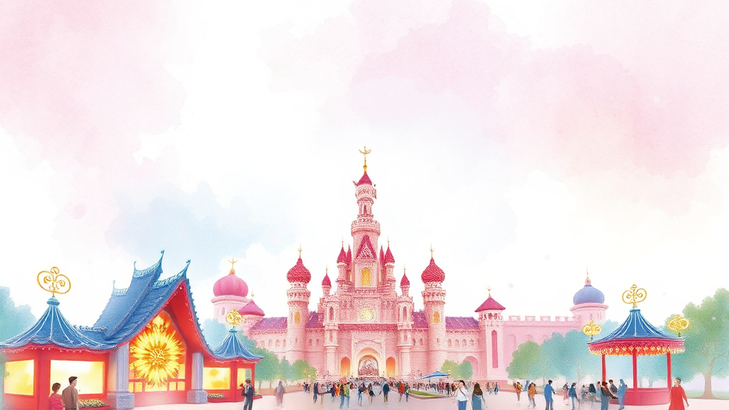 롯데월드 1000원 이벤트: 할인 적용 방법 및 주의사항 완벽 분석 (watercolor 스타일)