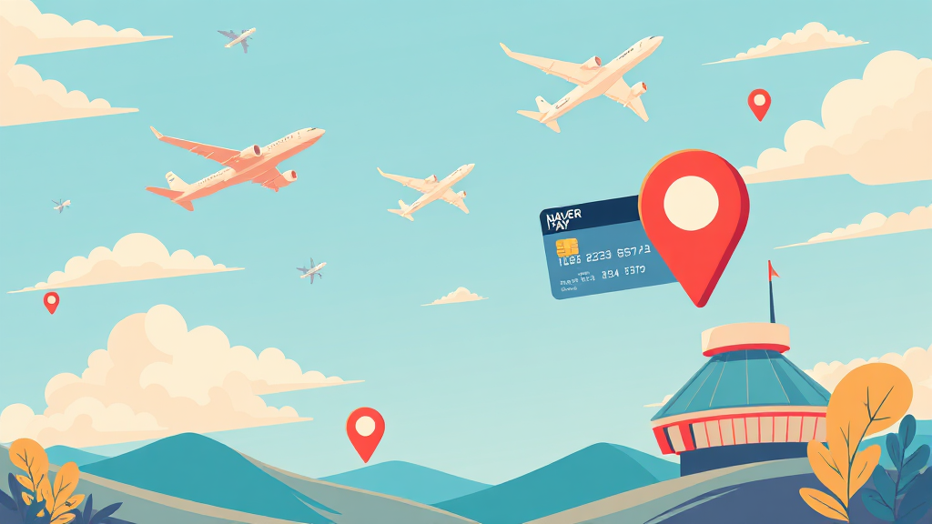 마일리지, 쉽게 적립하는 방법 (illustration 스타일)