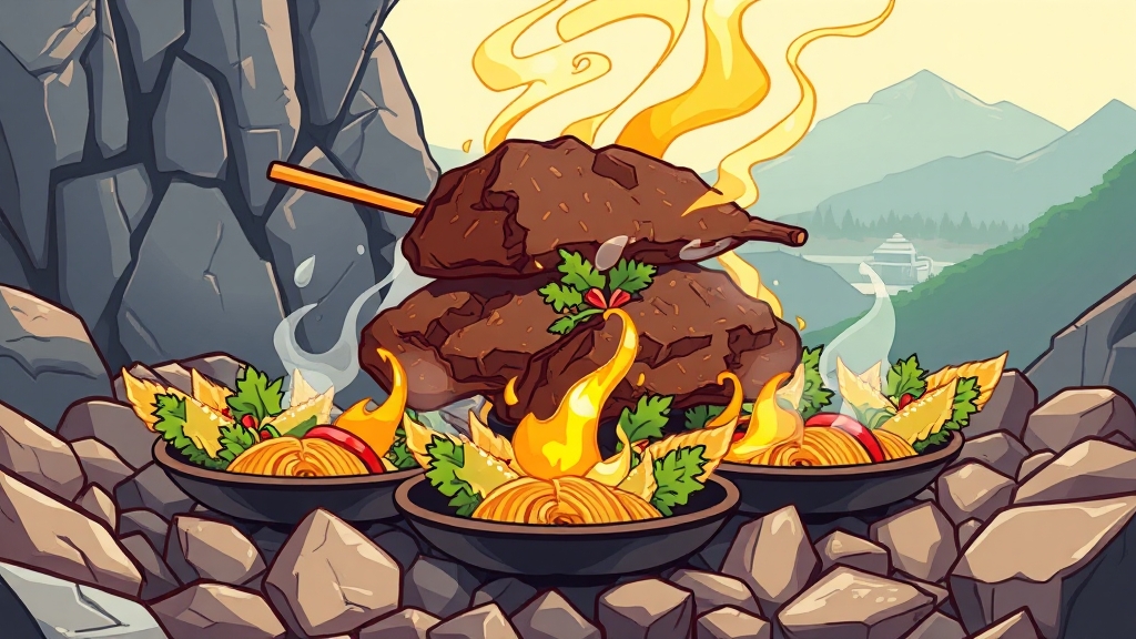 가평 닭갈비 맛집 추천 (cartoon 스타일)