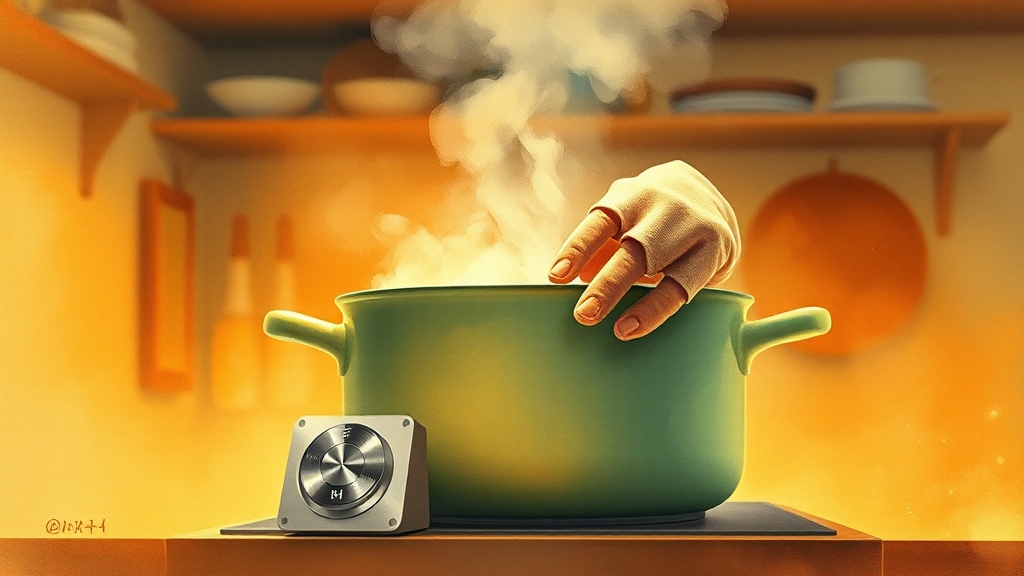 인덕션 사용법 완벽 가이드 (watercolor 스타일)