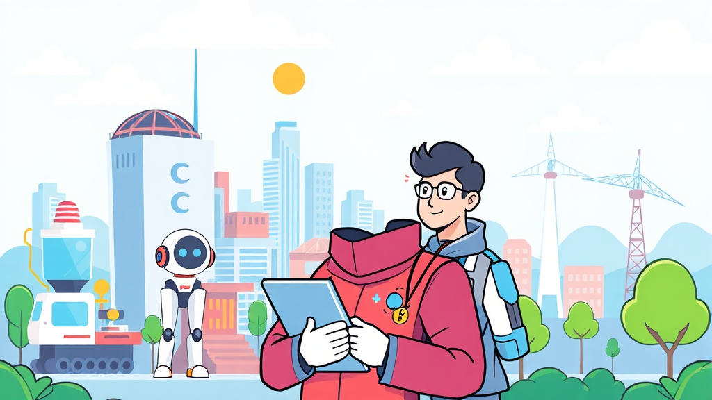 AI 시대, 유망 직업 분야는? (cartoon 스타일)