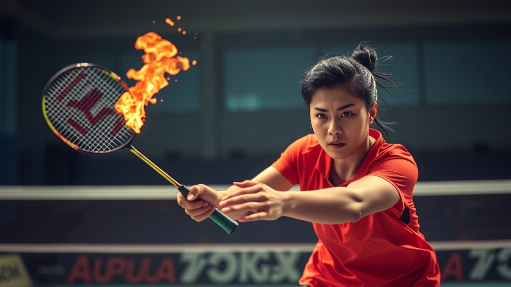 천위페이 선수, 최근 성적은? (realistic 스타일)