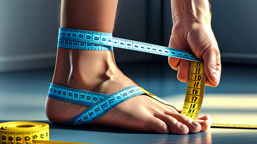 잠스트 발목보호대, 사이즈 선택 가이드 (realistic 스타일)