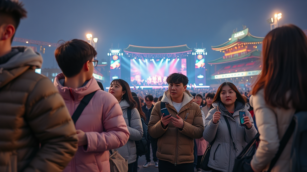 광화문 공연, 안전하고 즐겁게 즐기기 위한 준비물 및 주의사항 (realistic 스타일)