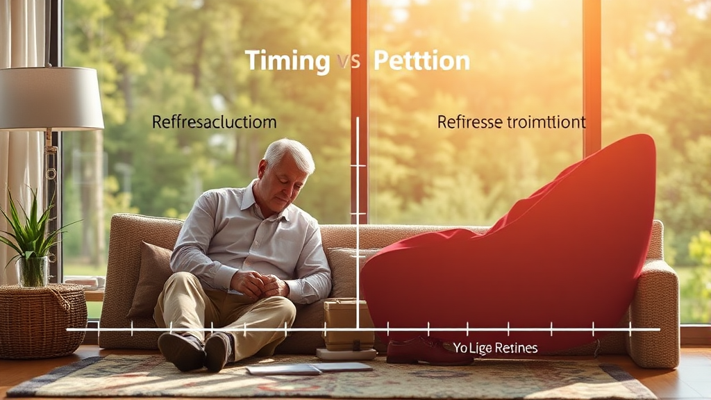 국민연금 수령 시기 결정에 영향을 미치는 요인들 (realistic 스타일)