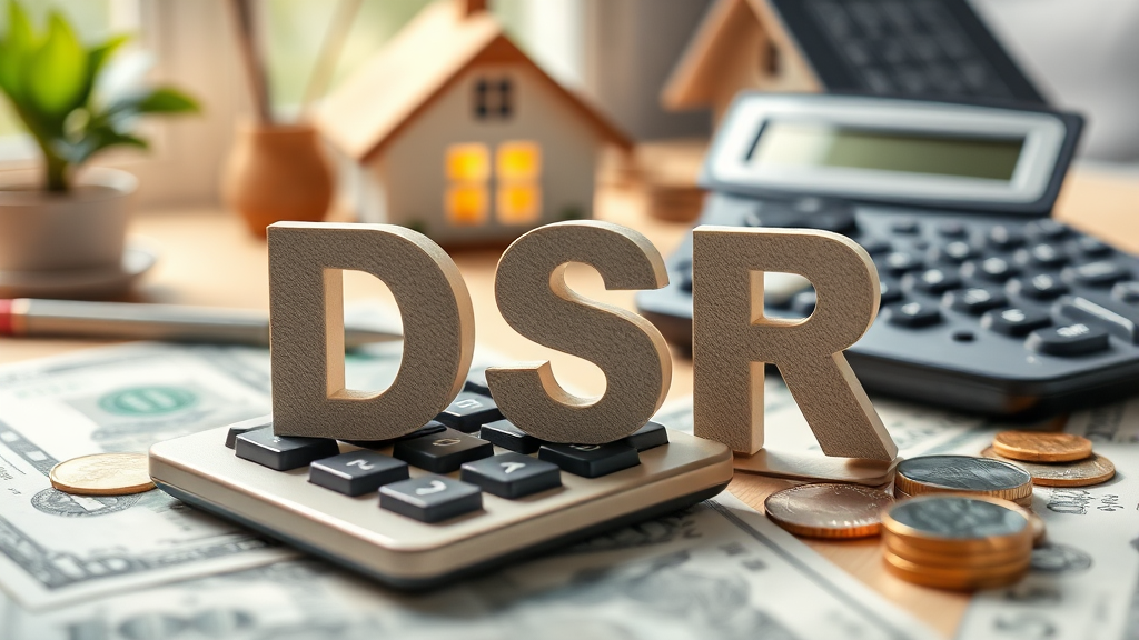 주담대 한도 및 DSR 심사 기준 (realistic 스타일)