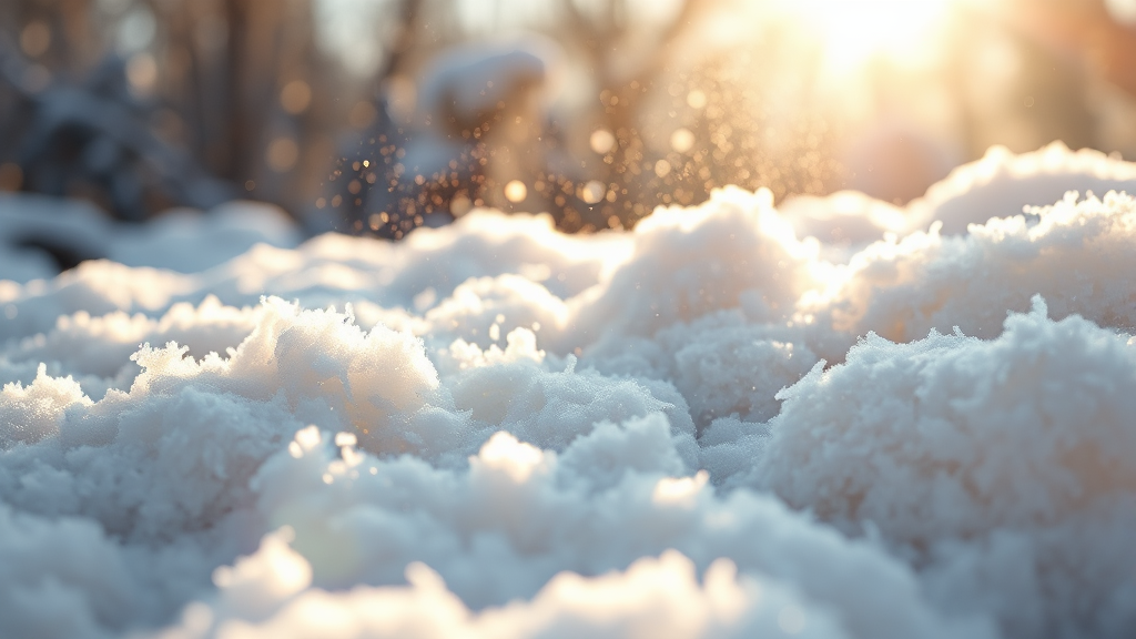 뽀송한 겨울 이불 건조 꿀팁 (realistic 스타일)