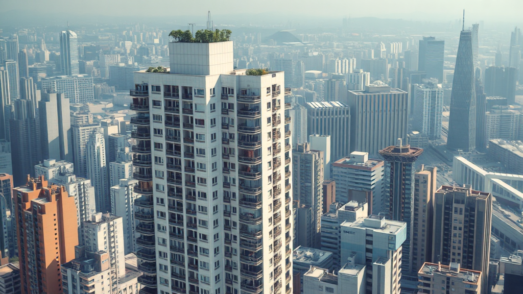 부동산 시장, 양극화 심화 (realistic 스타일)