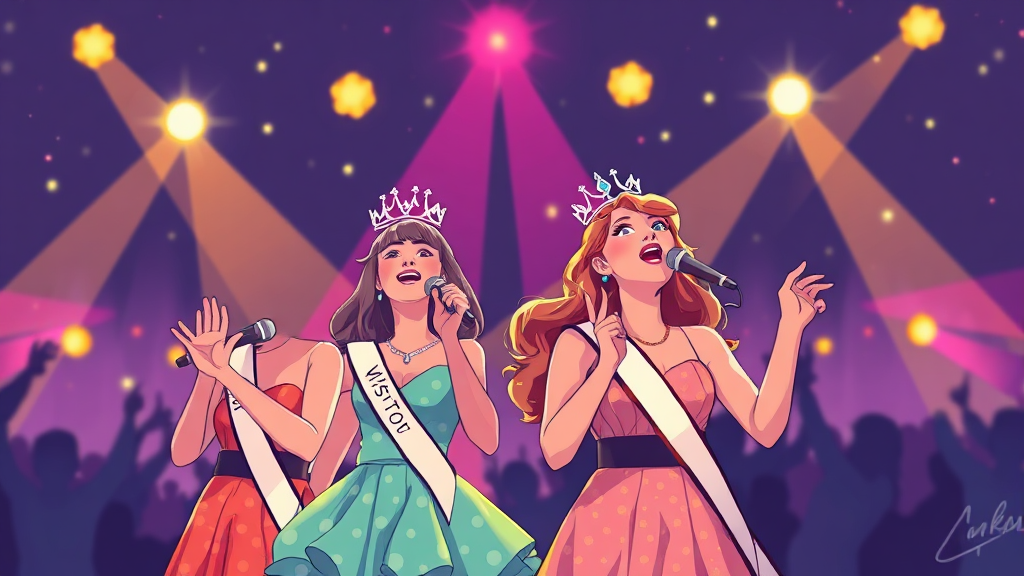 참가자 구성 및 특징 (illustration 스타일)