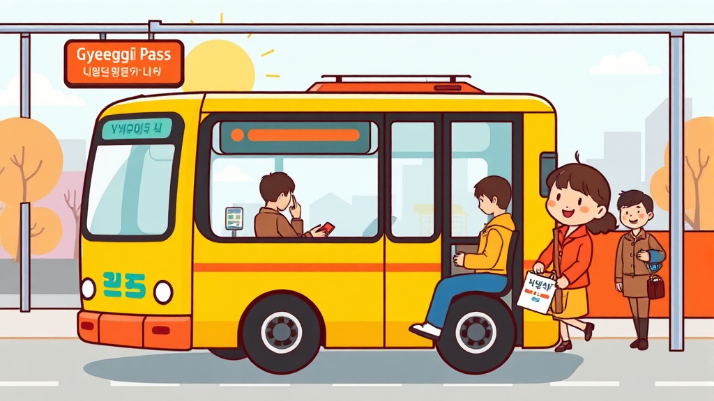 The 경기패스란 무엇일까요? (cartoon 스타일)