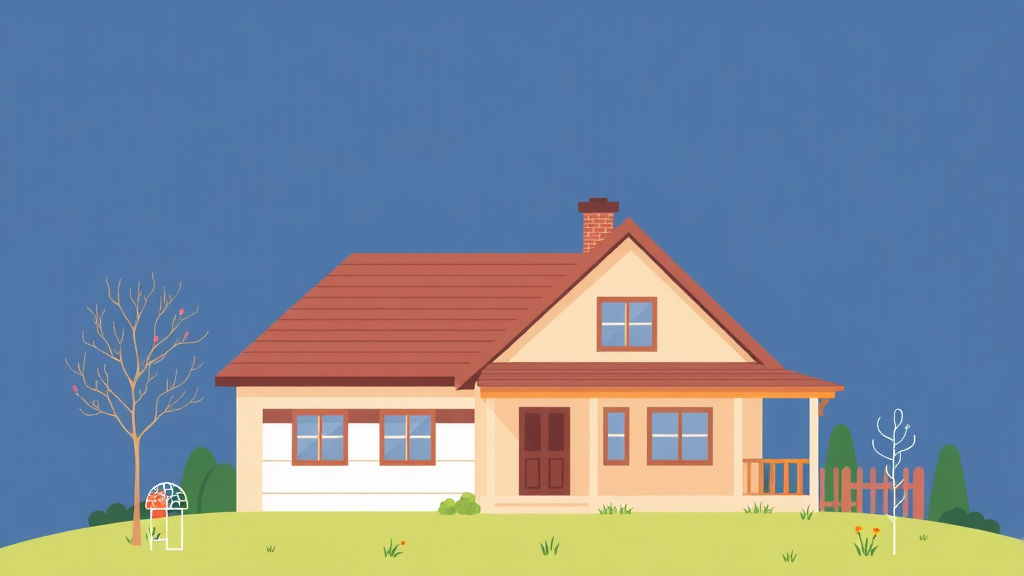 주택연금 상속 핵심 정보 (illustration 스타일)