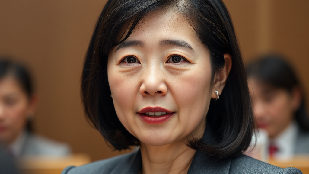 나경원 의원, 왜 입장을 바꿨을까? (realistic 스타일)