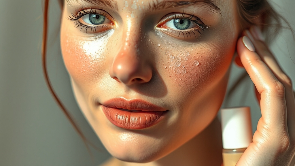 피부 타입별 맞춤 관리 가이드 (realistic 스타일)