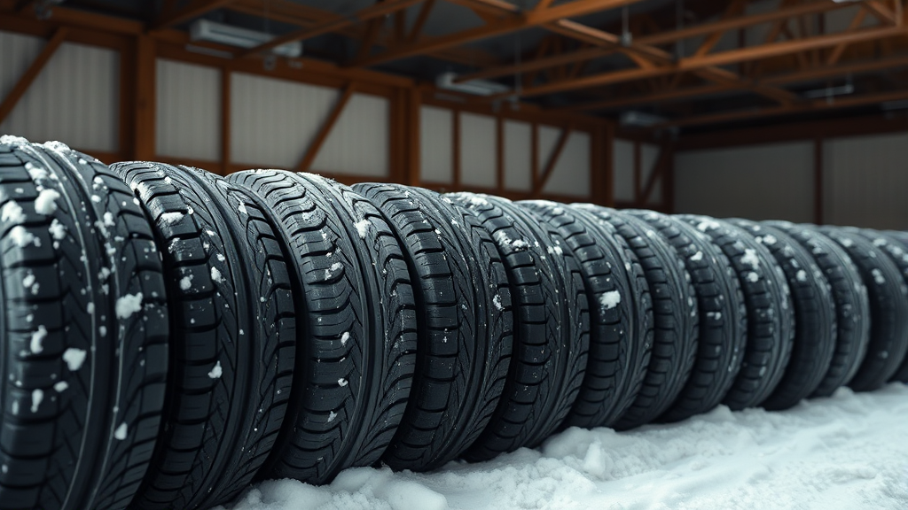 윈터 타이어 보관 비용은? (realistic 스타일)